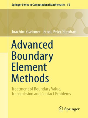 cover image of Advanced Boundary Element Methods